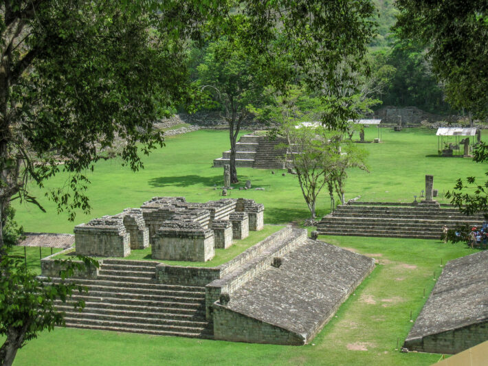 The Maya ruins near Copan Ruinas, Honduras
