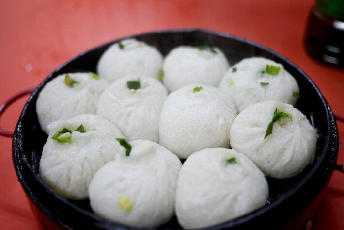chinese steamed dumplings