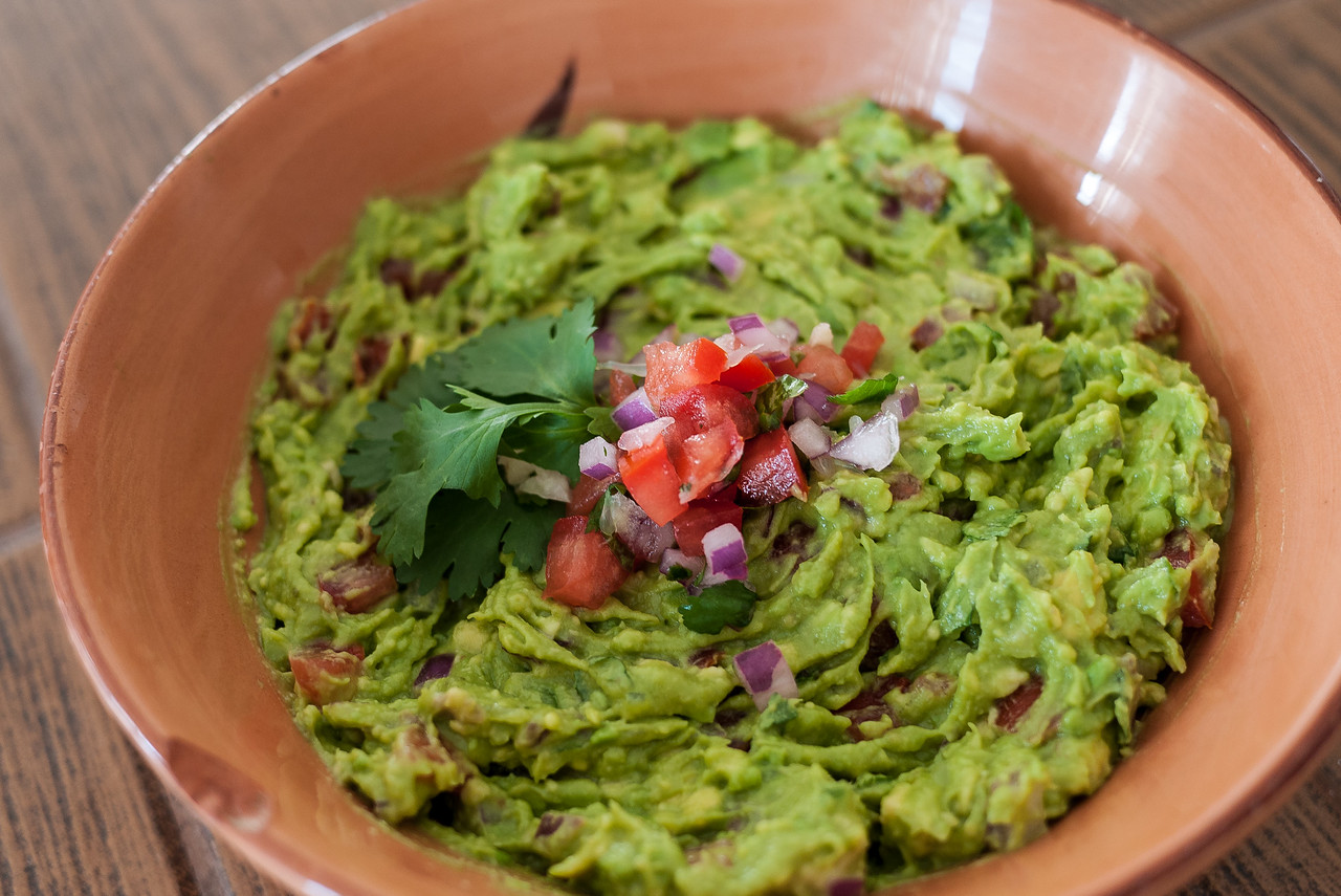 a party guacamole should be spicy and delicious