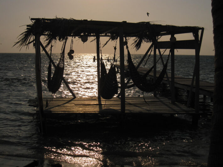 hammocks are a great place to relax while traveling on vacation