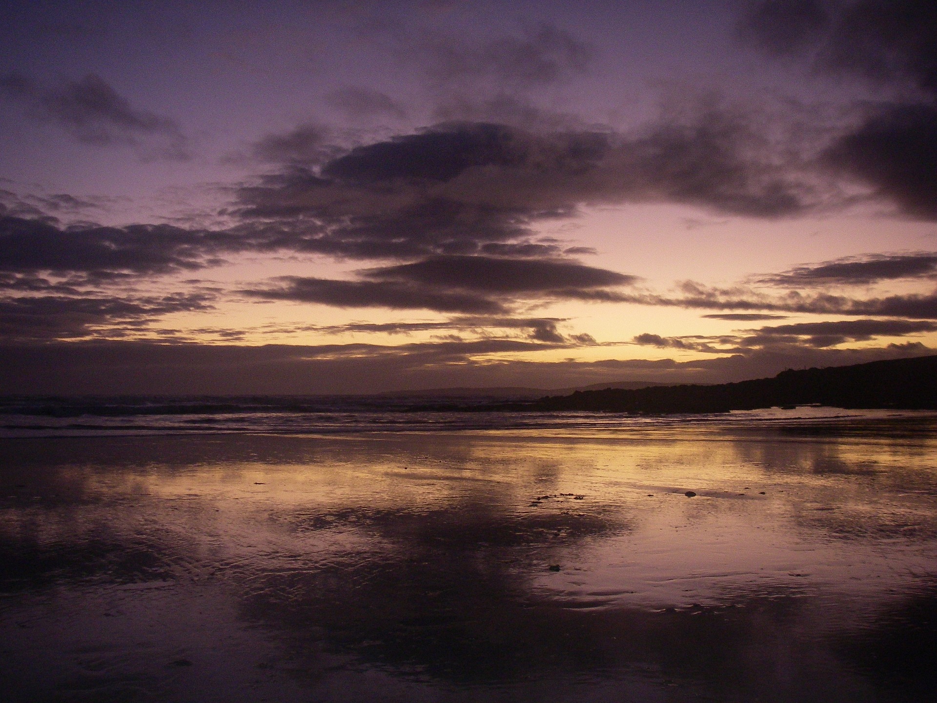 sunset over Dingle bay