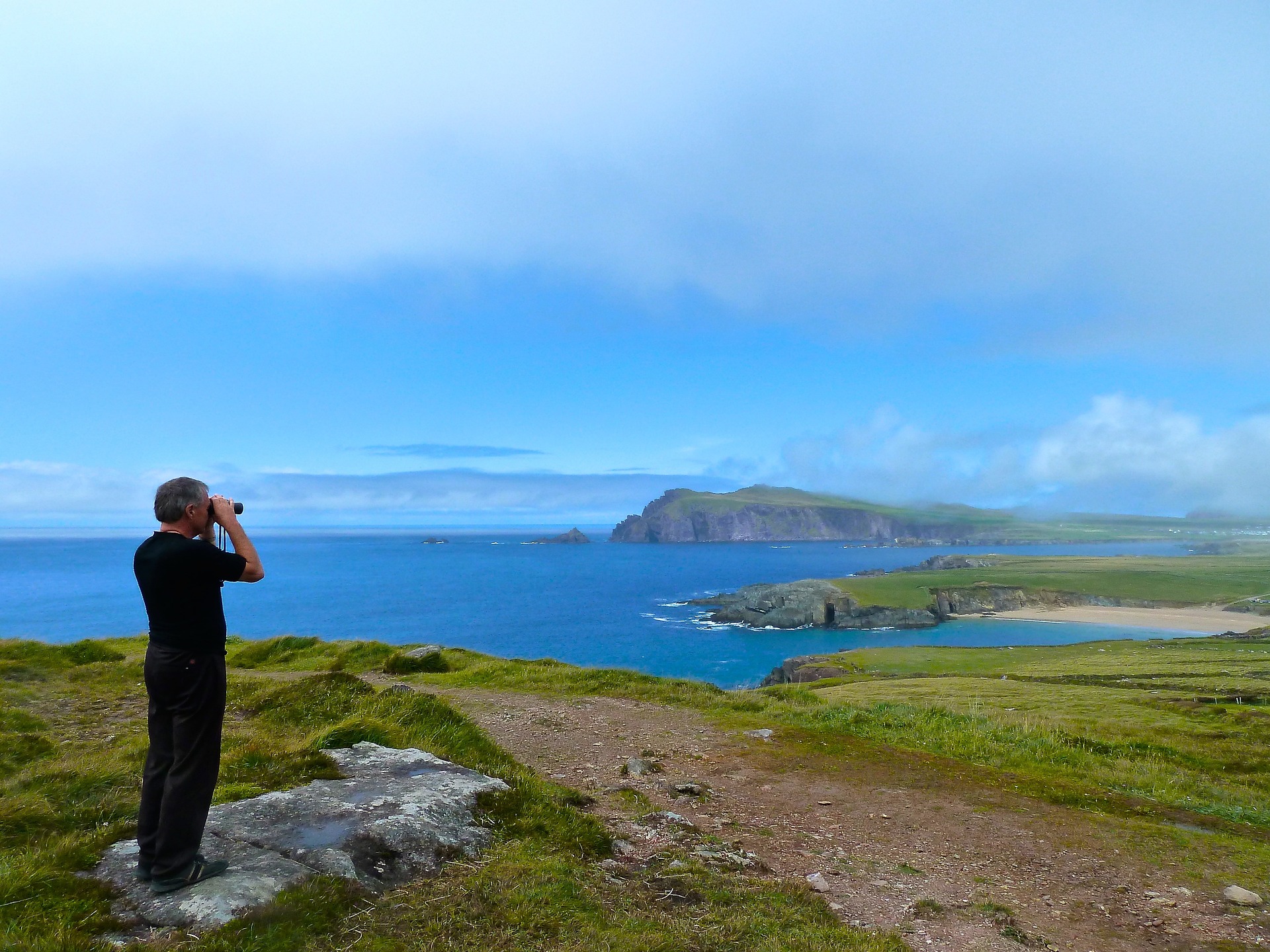 bird watching on the ring of kerry